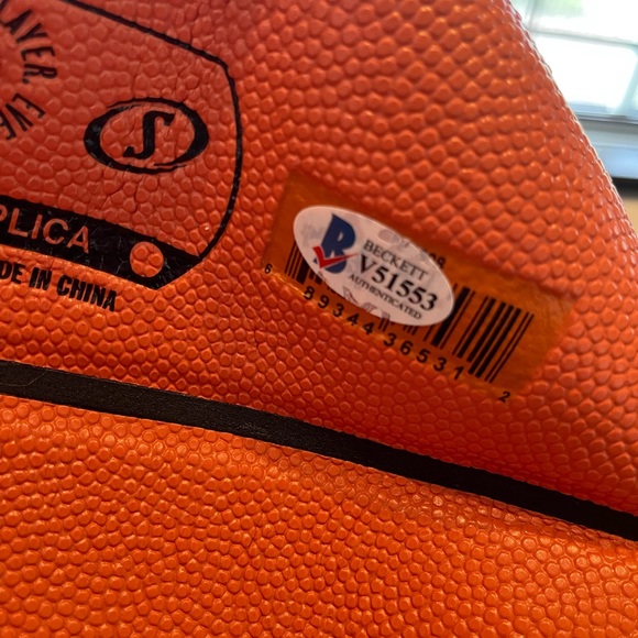 Tacko Fall Autographed Celtics Basketball - Picture 4 of 4